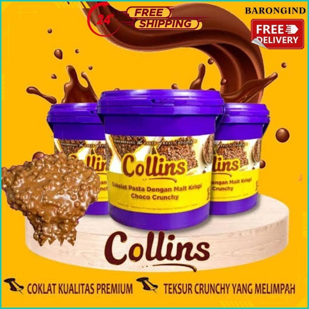

Collins Choco Crunchy 1 Kg Terlaris