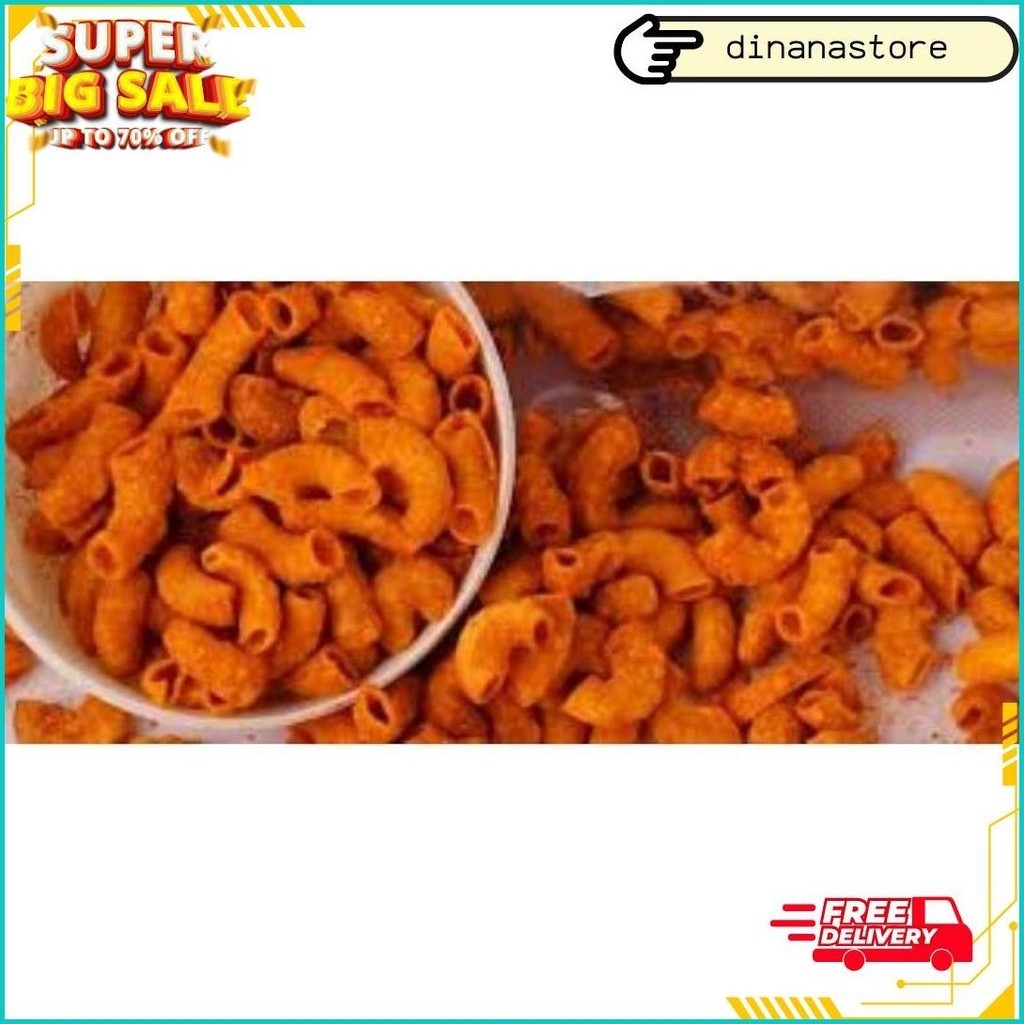 

Makaroni Isi 1 Kg | Banna Foody | Snack Viral Bisa Cod