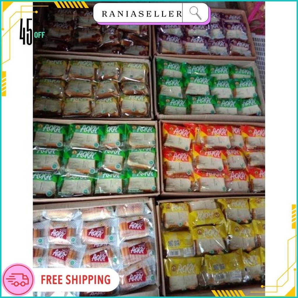 

Roti Aoka Dus Isi (60Pcs) Gratis Ongkir