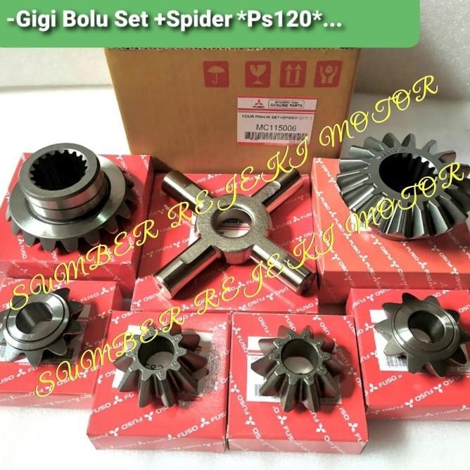 Gigi Bolu Set Ps120 120Ps Pinion Gardan Ps120 120Ps Asli