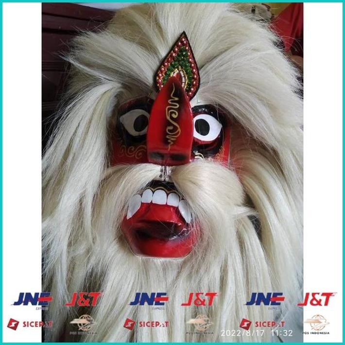 TERBARU COD TOPENG GANONG FULL RAMBUT SINTETIS GANONGAN ANAK MURAH PONOROGO / BUJANGGANONG / GANONGA