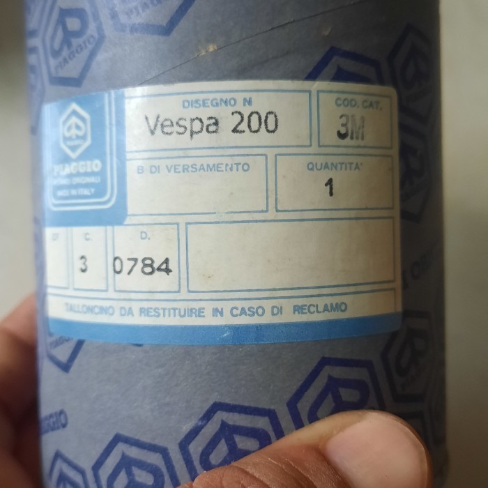 Ready...Ready...Ready...] Piston Seher Set Size 3m Vespa Spartan P200XE PXE