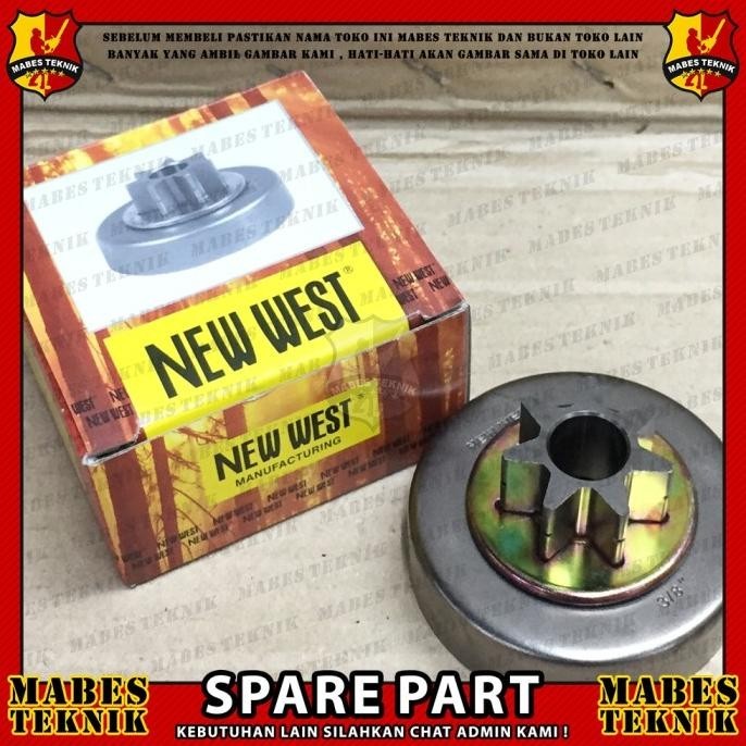 [ Bv ] Sprocket Chainsaw Ms 038 / Sproket Stihl 381 / Stihl Ms 038 / 381  Ready