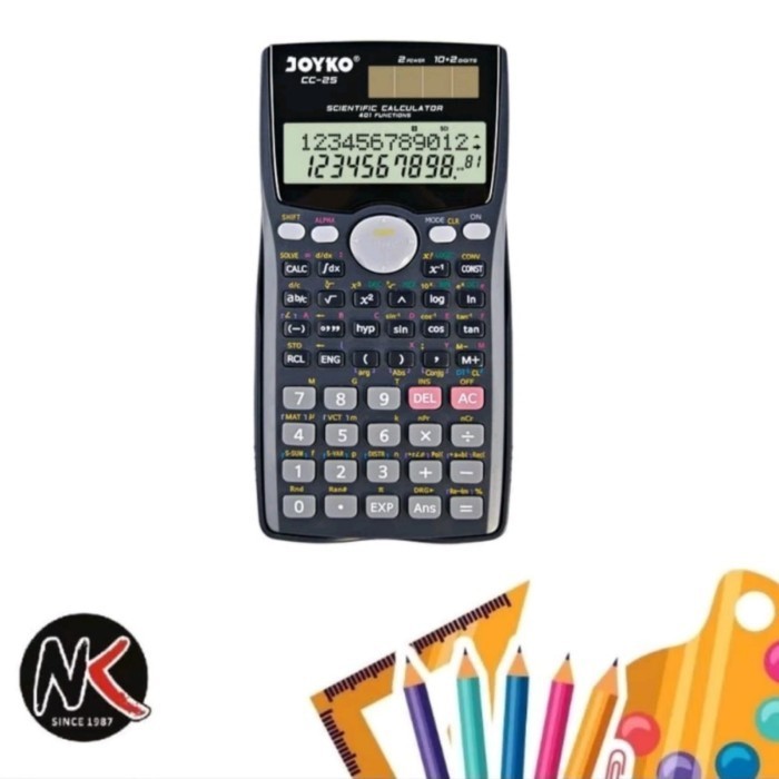 

Ready Kalkulator/Calculator Scientific JOYKO CC-25