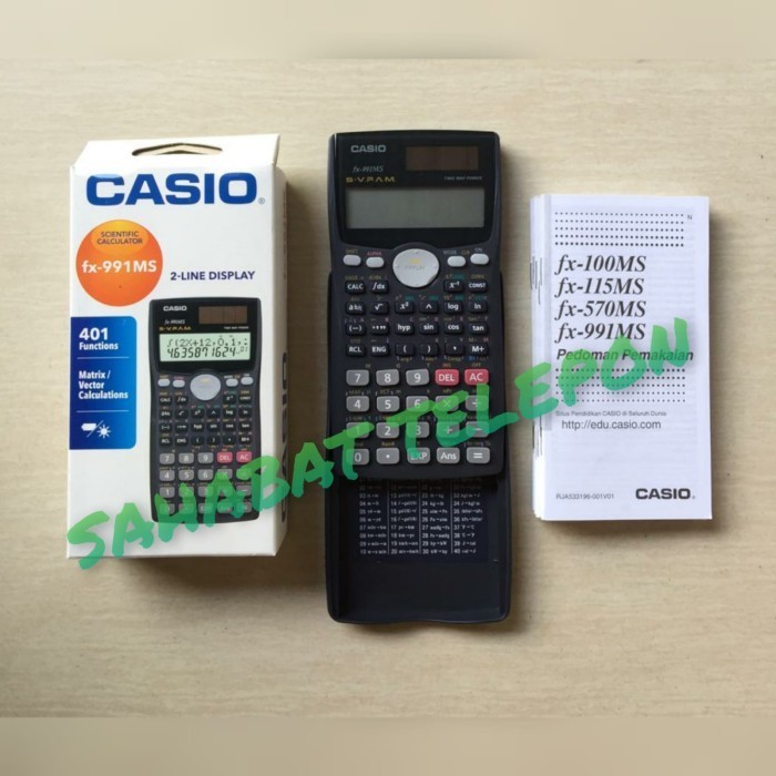 

Ready Kalkulator Scientific CASIO FX-991 MS( Original)