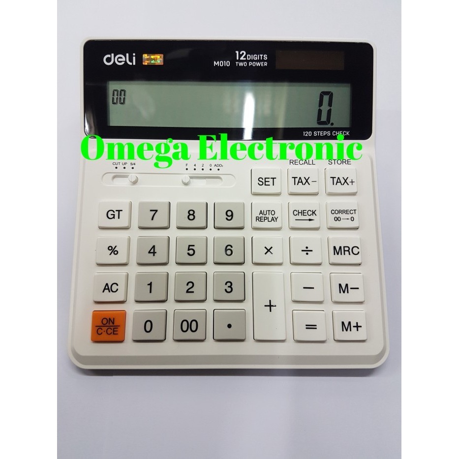 

Ready Deli M010 - Check & Correct Calculator Desktop Kalkulator Meja Office