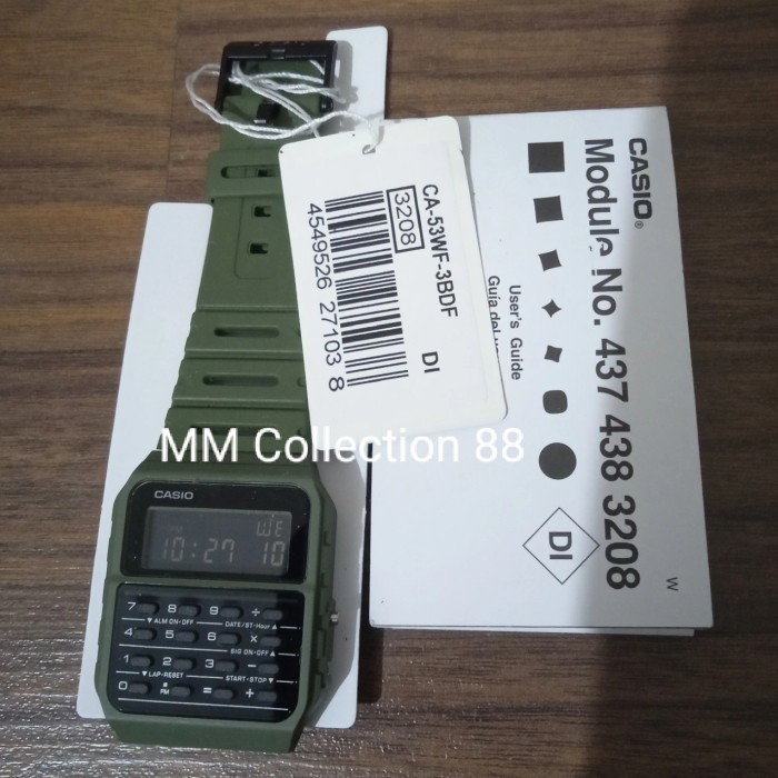 

Ready Jam Tangan Calculator Casio CA53W-3B CA53W