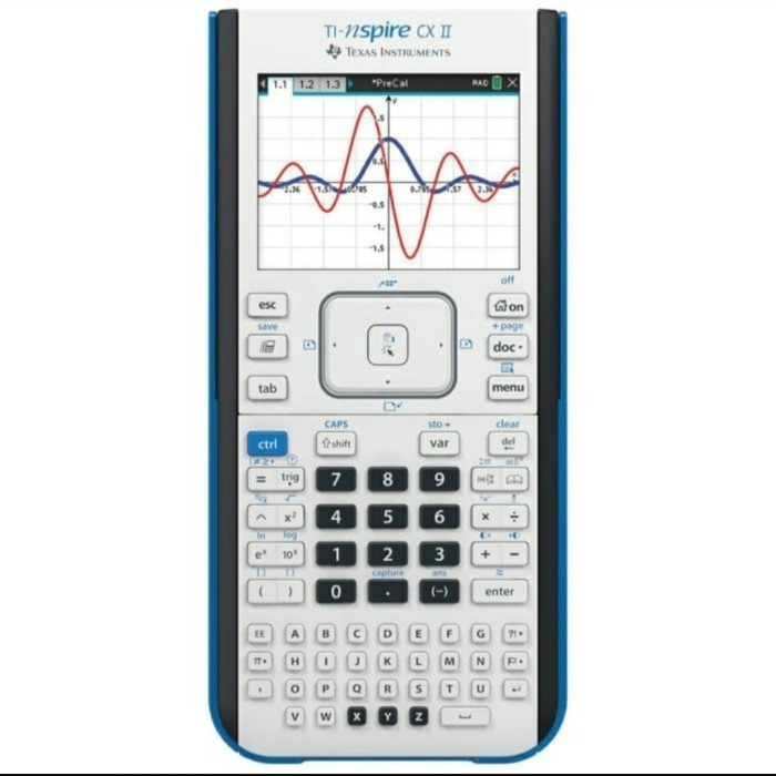

Ready Kalkulator TEXAS INSTRUMENTS TI NSPIRE CX (non CAS) Scientific Grafik