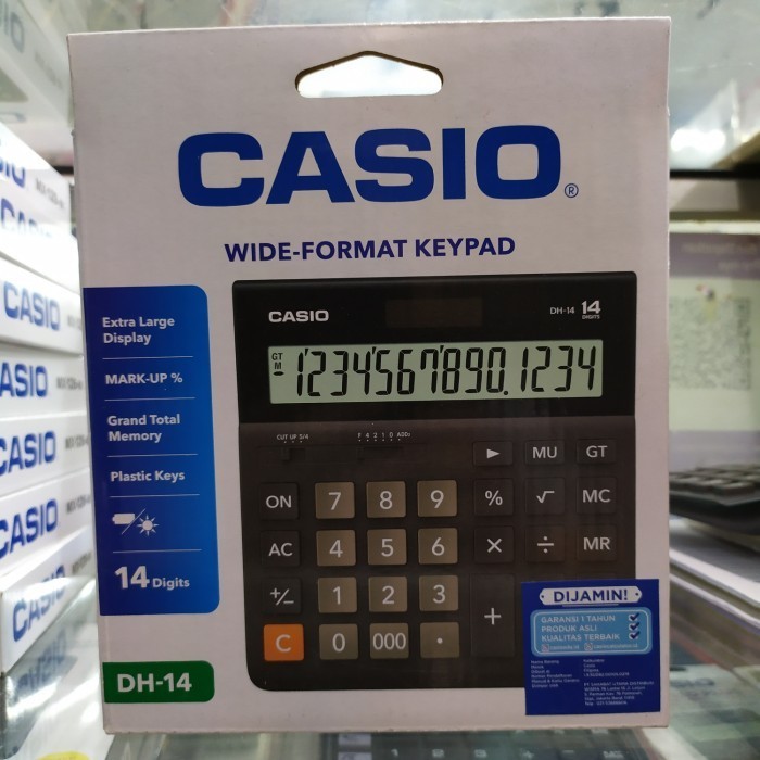 

Ready kalkulator casio dh 14 digit