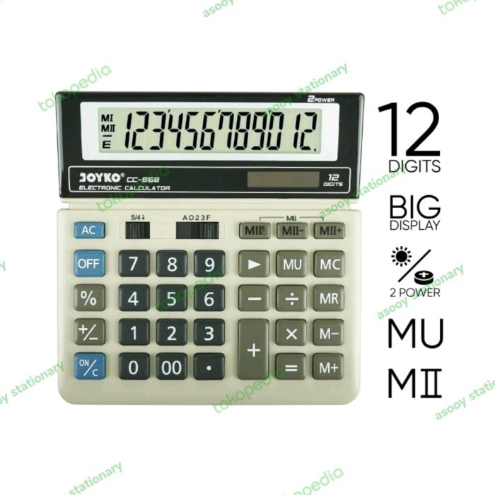 

Ready Kalkulator calculator Joyko CC-868
