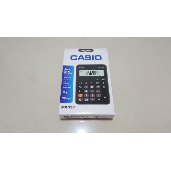 

Ready Kalkulator dengan penampilan angka yang besar - 12 Digits