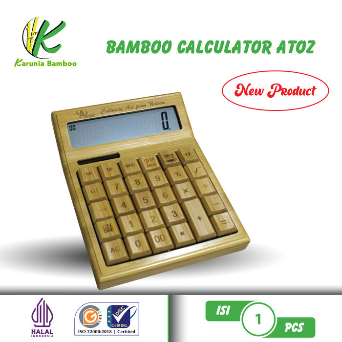 

Ready Bamboo solar calculator ATOZ , kalkulator surya bambu kalkulator unik