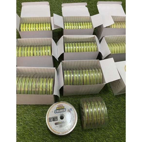 CR - BENANG PE BERKLEY MICRO PE COLORED X8 PER 100 METER MULTI GUNA TERLARIS