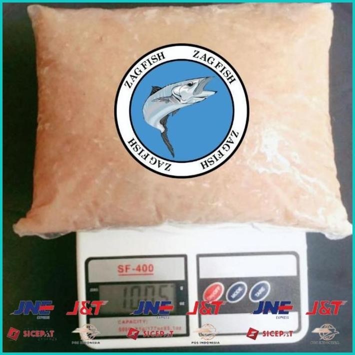 

BISMILLAH IKAN TENGGIRI GILING STANDART FRESH DAN SEGAR 1 KILO.. ALISUP