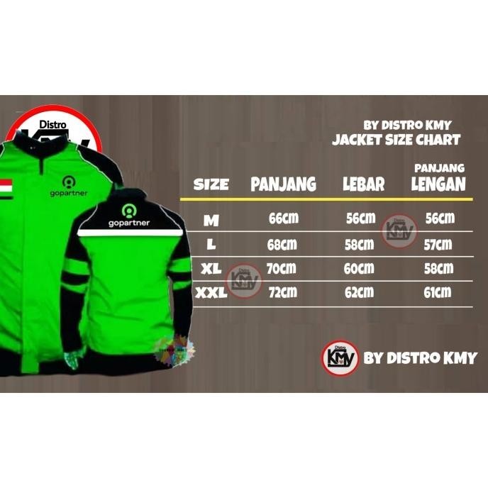 Fashion | By Distro Kmy/Jaket Motor Gopartner, Gojek Terbaru Dijamin Memuaskan