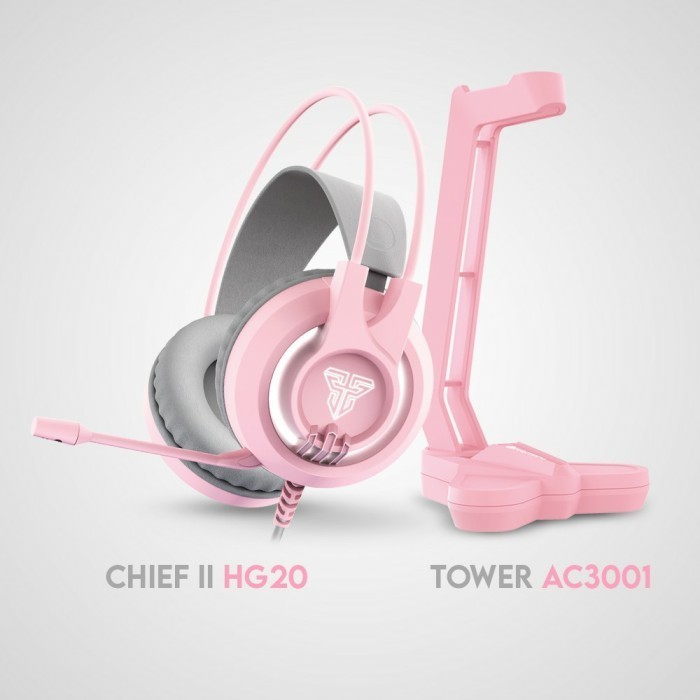 Fantech Sakura Edition Lite Keyboard Mouse Headset Gaming Pink Lucu