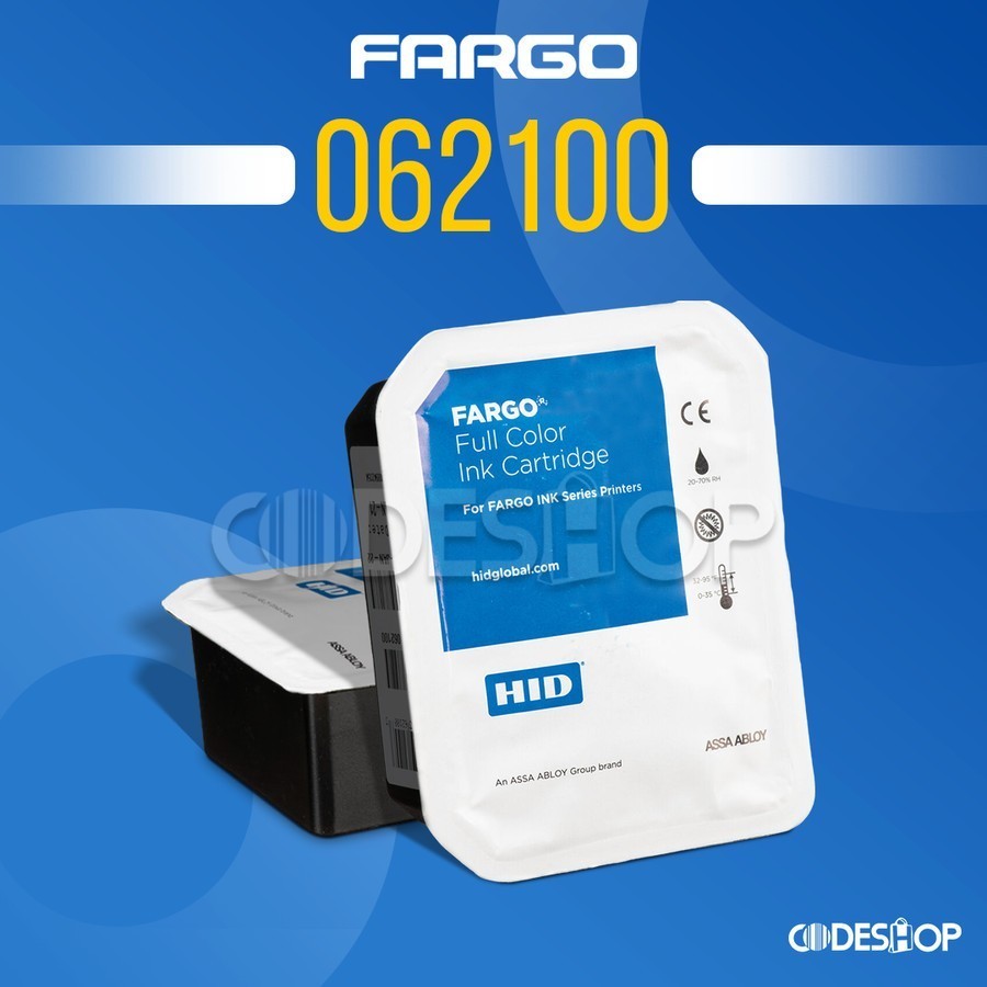 Cartridge Printer ID Card Fargo INK1000 Tinta Color Warna YMC 062100
