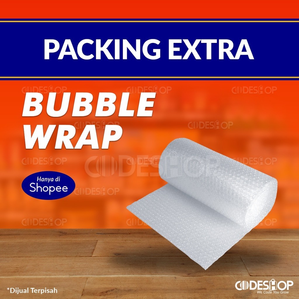 

Extra Bubble Wrap For Extra Packing