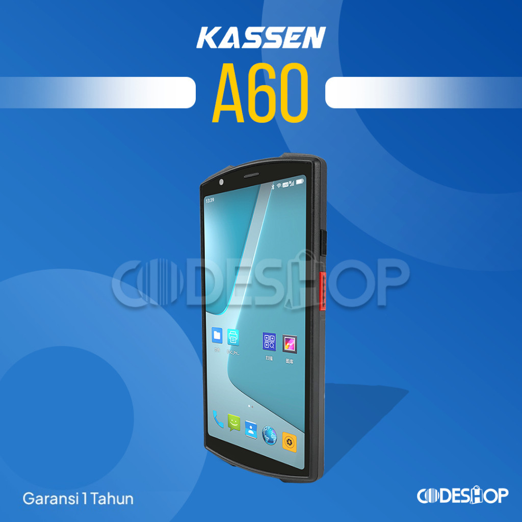 Scanner Barcode Kassen A60 PDA Android 2D Mobile Scanner
