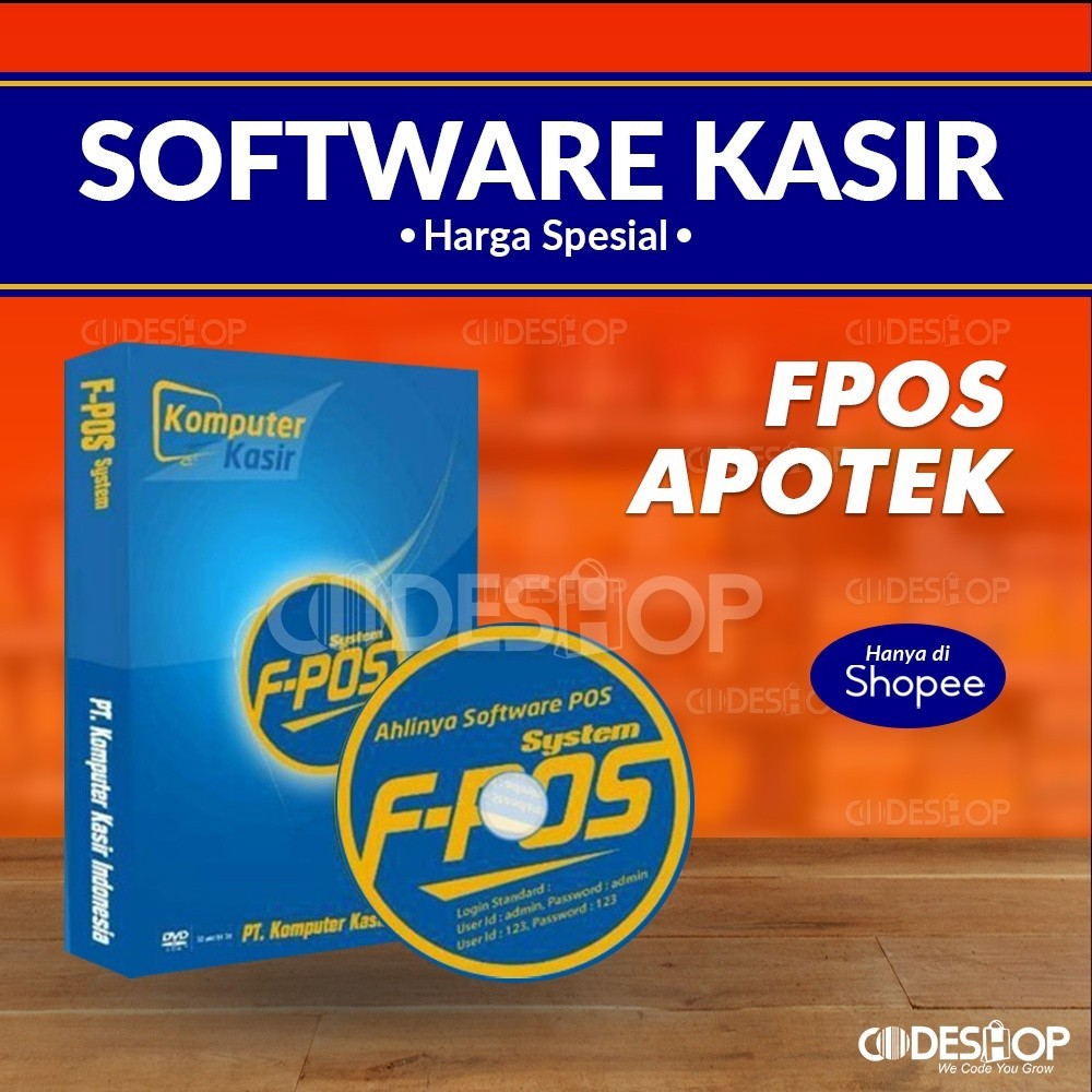 Program Aplikasi Fpos Apotek Software Kasir Apotek Original