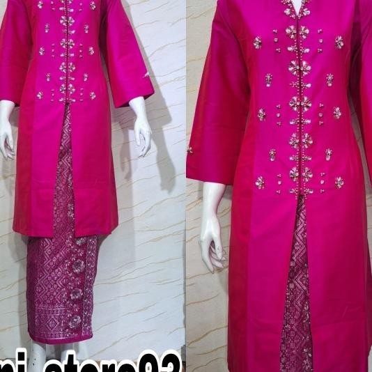 Tafeta Payet Terbaru/ Kebaya Tafeta Ern / Kebaya Kurung