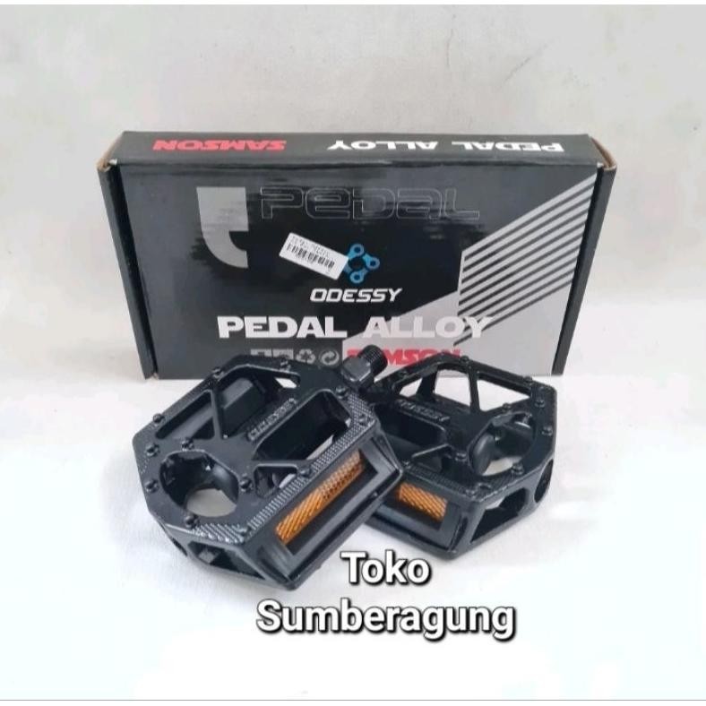 Bisa COD Pedal aloy sepeda mtb federal pedal aloy sepeda Fixie Balap Roadbike pedal mtb aloy Odessy 