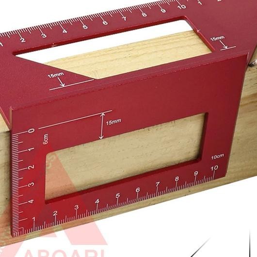 

Ter Ruler / Ggaris Kombinasi Shinwa / Siku Tukang / Speed Square