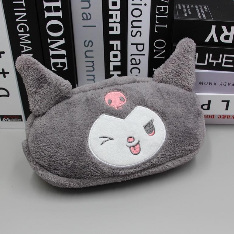 

eq-77 DOMPET TEMPAT PENSIL SANRIO/ TEMPAT KOSMETIK BAHAN BULU / TEMPAT ALAT TULIS ANAK DEWASA CINNAMOROLL KUROMI MELODY PREMIUM Original