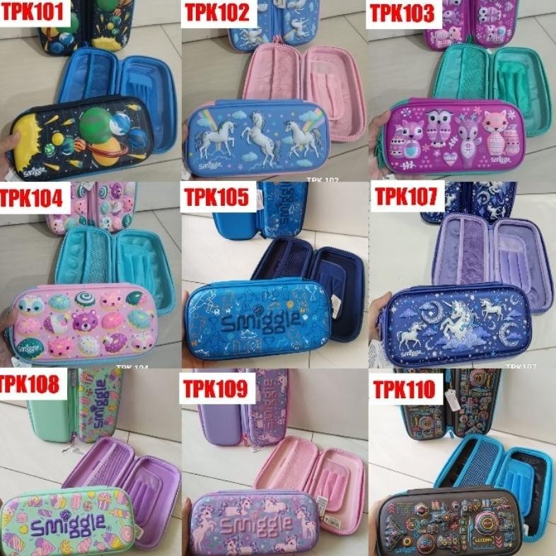 

yt- SMIGGLE PENCIL CASE TEMPAT PENSIL SMIGGLE ANAK Terlaris