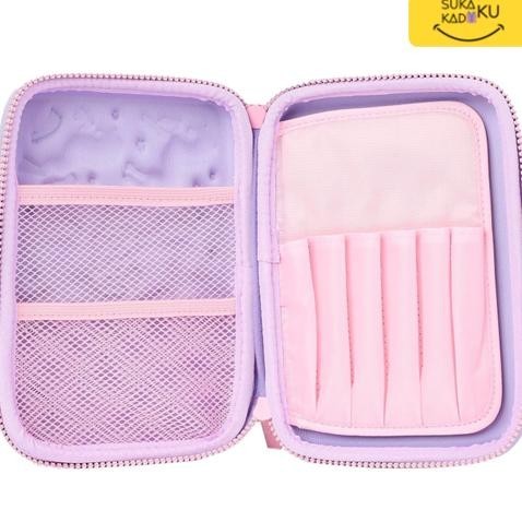 

Oz67 SMIGGLE Hardtop Pencil Case 3D Seuquin Flutter Frozen Unicorn Star Wars Marvel Ariel Kotak Pensil Original