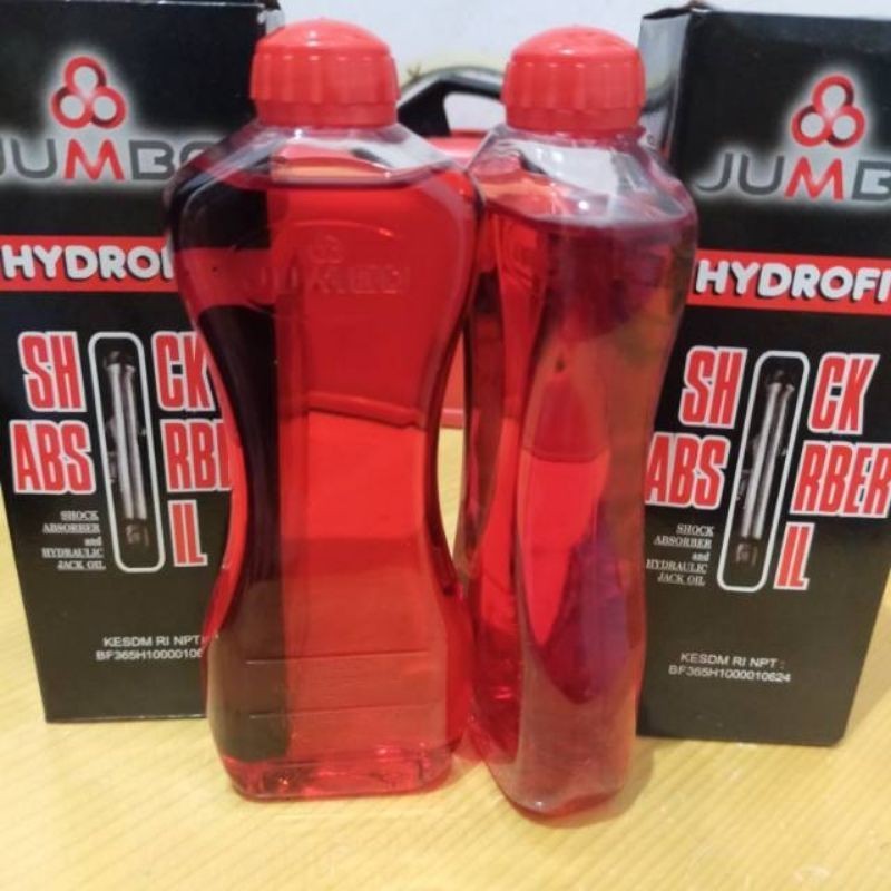 KDM_24 Oli shock jumbo 200 ml isi 2 botol untuk semua motor