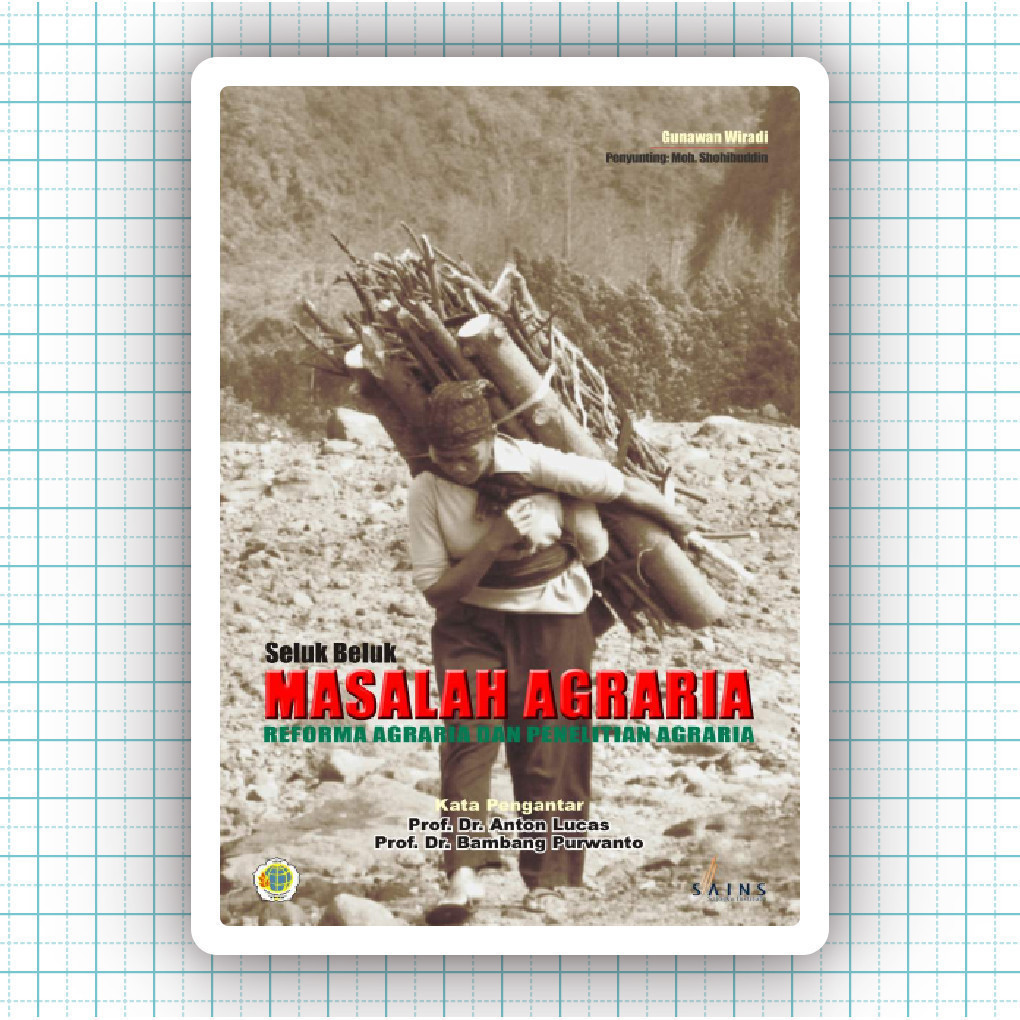 Buku Seluk Beluk Masalah Agraria Reforma Agraria Dan Penelitian Agraria - Gunawan Wiradi