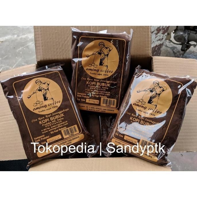 

Secrenada - Sale Kopi Bubuk Aming Coffee Khas Pontianak (1 Kg)