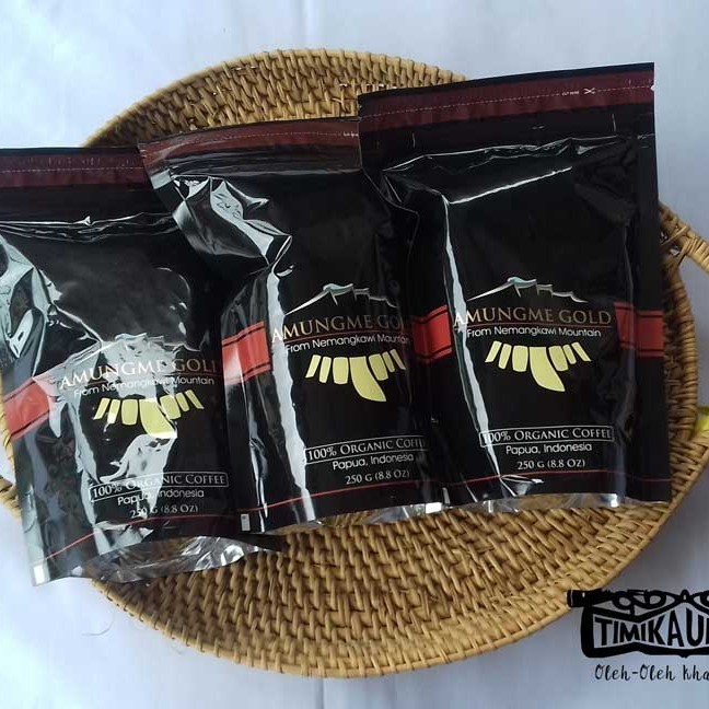 

Secrenada - Kopi Amungme Gold Papua Bubuk 250 Gram