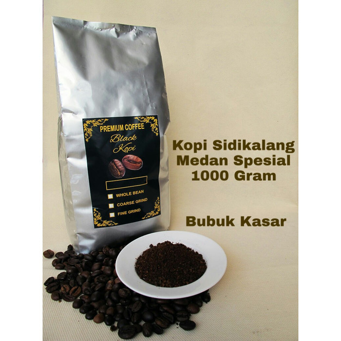 

Secrenada - Kopi Sidikalang 1000 Gr - Kopi Sidikalang Special - Bubuk Kasar