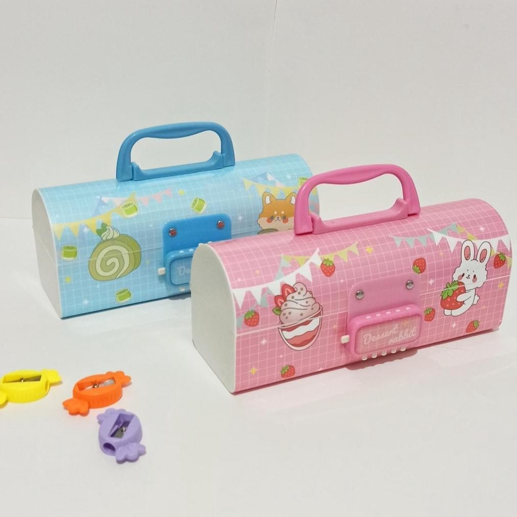 

TC21 BOS Kotak Pensil Plastik Kode Whiteboard/Kotak Pensil Kode/Pencil Case Berkualitas