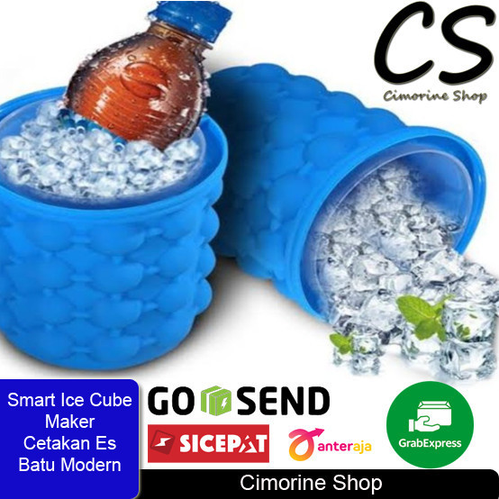 smart ice cube maker / pembuat es batu portable / pendingin portable
