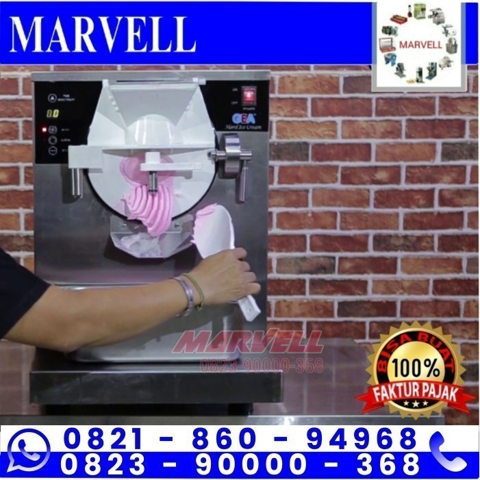 Hard Ice Cream Machine GEA BTY-7120 / Mesin Pembuat Hard Ice Cream
