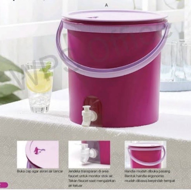 Water Dispenser 14 Liter Tupperware Promo