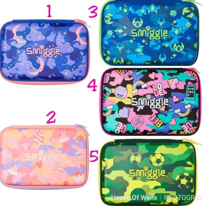 

SMIGGLE SEEK HARDTOP PENCIL CASE - TEMPAT PENSIL SMIGGLE