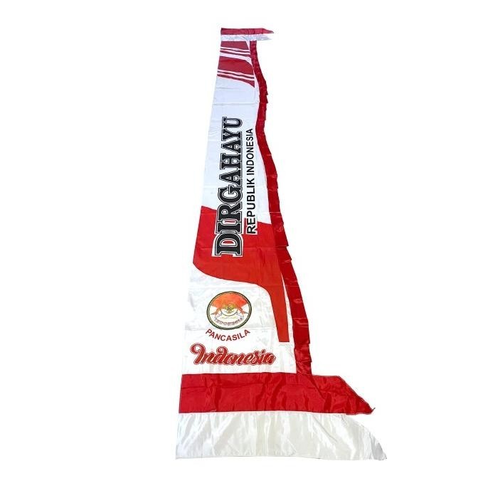 #@#@#@#@] Bendera umbul merah putih- kain Peles - Dirgahayu