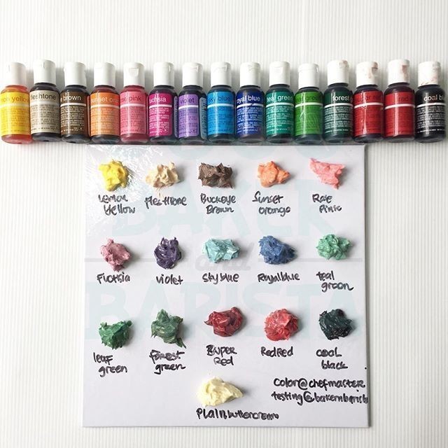 

Terlaris Chefmaster Warna Baru food coloring gel base Pewarna Chef Master SALE