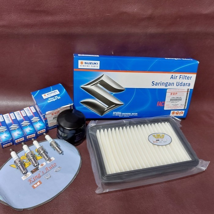 Baru Asli Busi Ertiga Asli-Filter Oli Ertiga 2012-2014 Asli Ori New