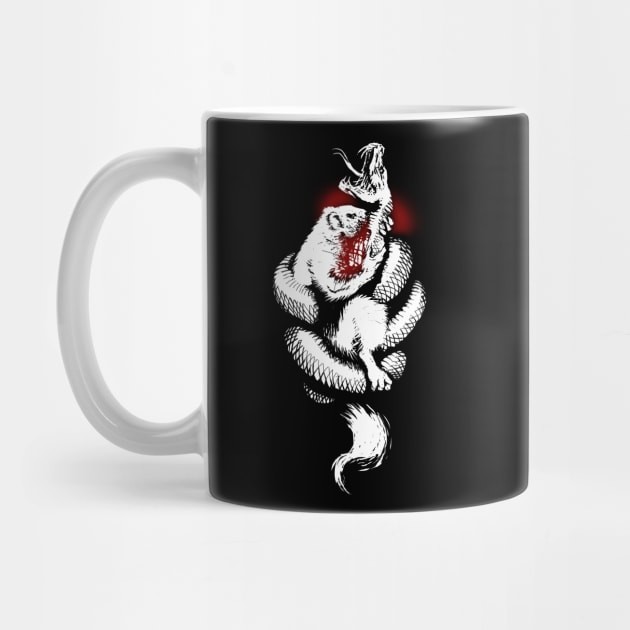 Mug Kopi MONGOOSE VS ULAR MONGOOSE VS SNAKE Coffee Mug