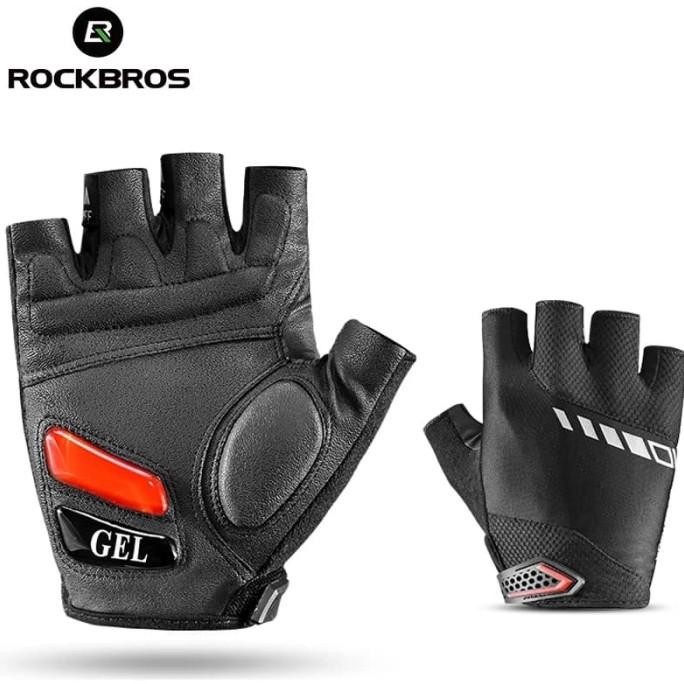 Rockbros Sarung Tangan Gel Sepeda Motor Sport Gloves