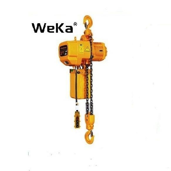 [ Ek ] Electric Chain Hoist 1 Ton X 6 Meter 380V Weka Takel Listrik  Ready