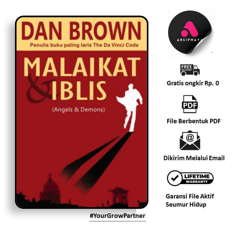 

447. ANGELS DEMONS - MALAIKAT IBLIS (DAN BROWN) - [-]