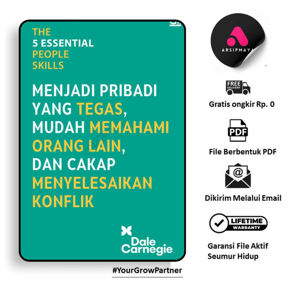 

529. THE 5 ESSENTIAI PEOPLE SKIIIS MENJADI PRIBADI YANG TEGAS, MUDAH MEMAHAMI ORANG LAIN, & CAKAP MENYELESAIKAN KONFLIK - [-]