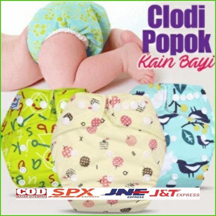 Serba Murah Clody Bayi Ukuran Lengkap (S,M,L,Xl) Popok Kain Cuci Ulang Clodi Bayi Harga Hemat