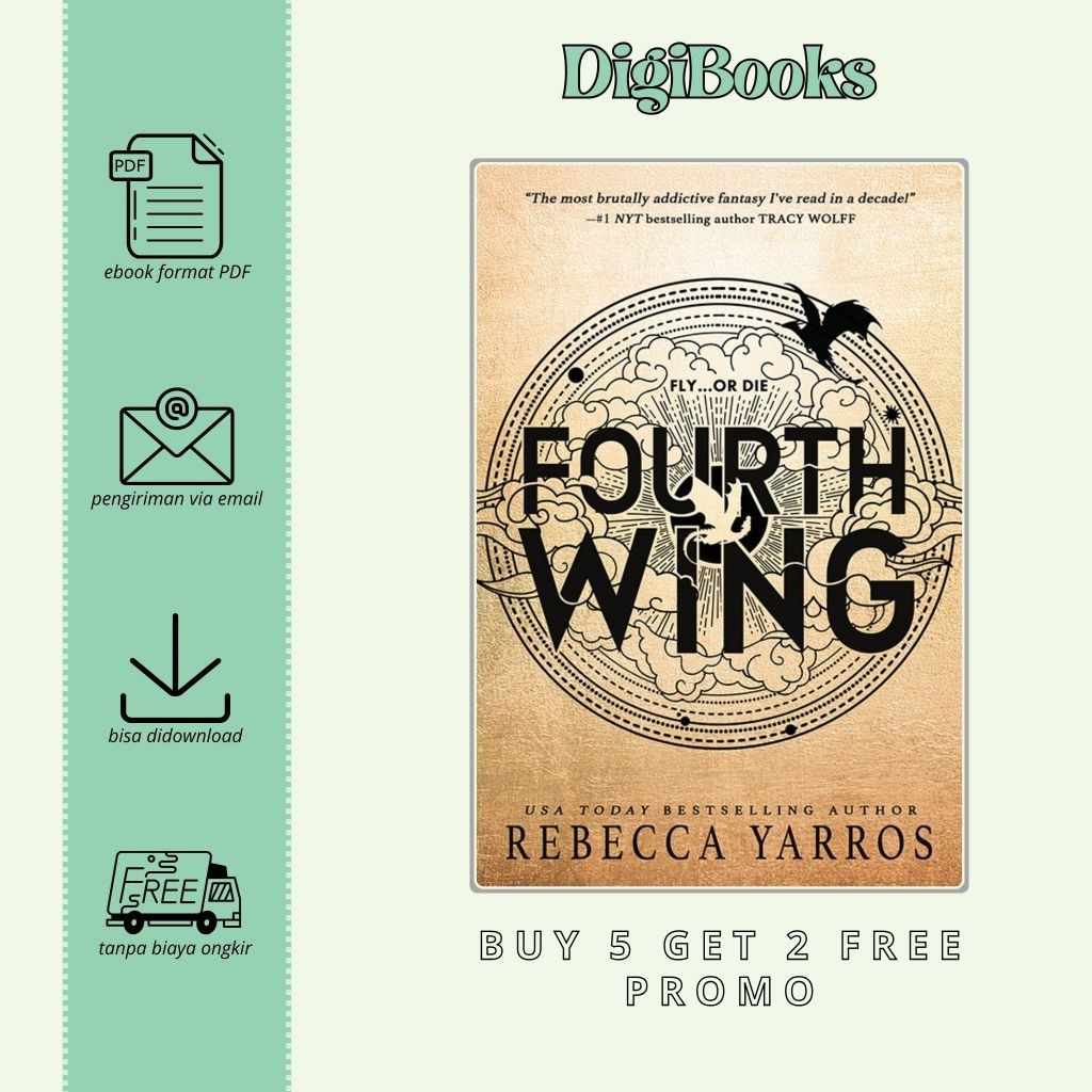 

Fourth Wing - Rebecca Yarros (Bahasa Inggris)